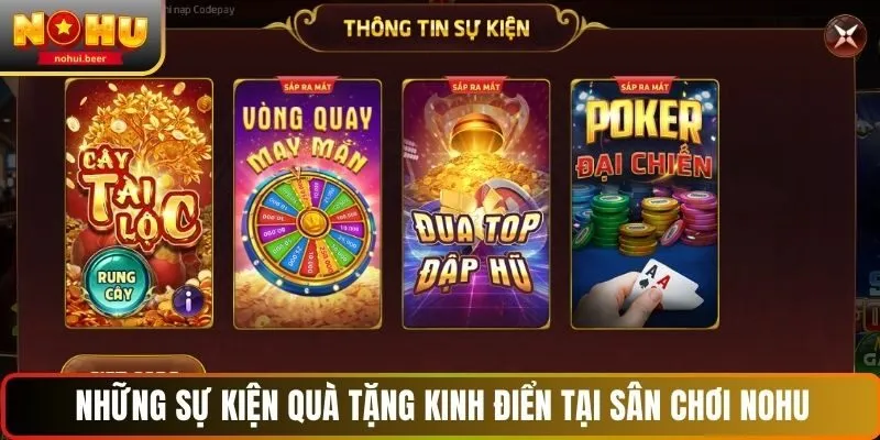 NOHU - Sân Chơi Đổi thưởng Độc Quyền, Thưởng Lớn Mỗi Ngày 250 Những sự kiện quà tặng kinh điển tại sân chơi NOHU
