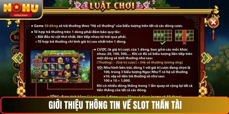 Nổ hũ thần tài là một tựa game slot đổi thưởng hấp dẫn Nổ hũ thần tài là một tựa game slot đổi thưởng hấp dẫn